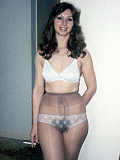Girls in pantyhose from private retro photo album